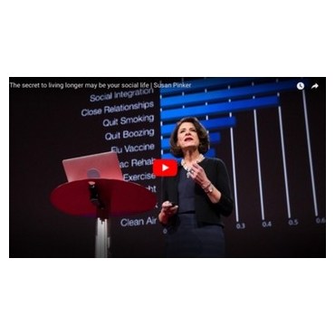 The secret to living longer may be your social life - Susan Pinker - Ted Talk 