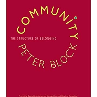 Community: The Structure of Belonging - Peter Block 