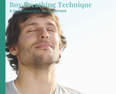 Box Breathing Guided Breathing Technique 